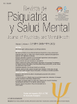 Go to journal home page - Revista de Psiquiatría y Salud Mental